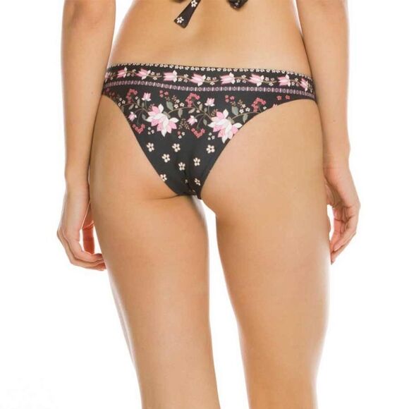 Agua Bendita Polly Selene Low Rise Bikini Bottom in Black L - Picture 6 of 8